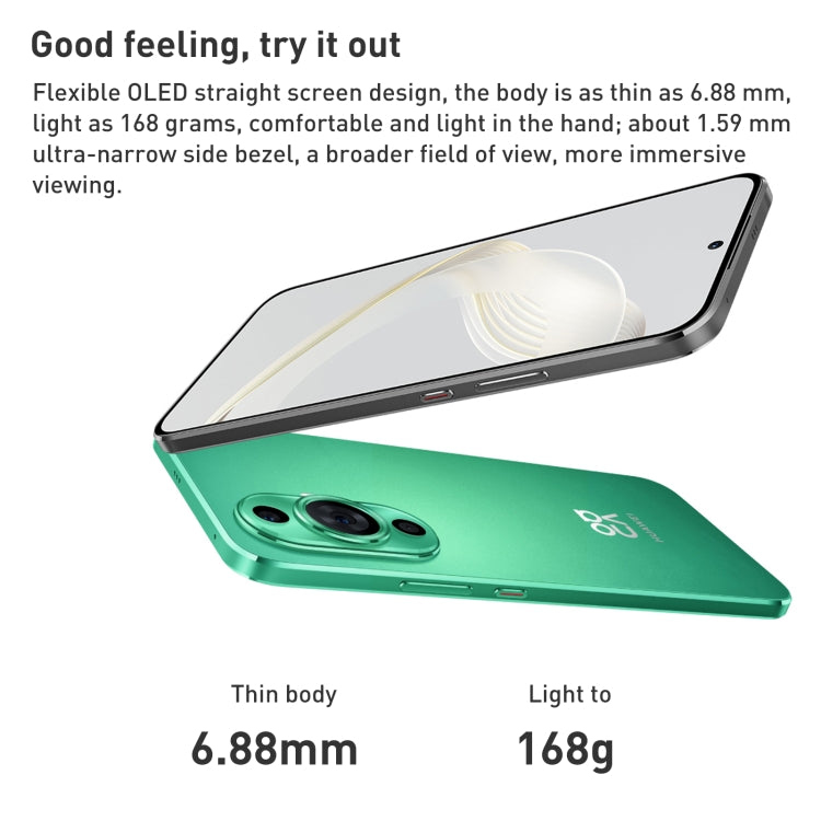 Dual Back Cameras, Screen Fingerprint Identification, 6.7 inch HarmonyOS Qualcomm Snapdragon 778G 4G Octa Core up to 2.4GHz, Network: 4G, OTG, NFC, Not Support Google Play, nova 11 256GB Dual Back Cameras, Screen Fingerprint Identification, 6.7 inch HarmonyOS Qualcomm Snapdragon 778G 4G Octa Core up to 2.4GHz, Network: 4G, OTG, NFC, Not Support Google Play, nova 11 256GB